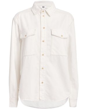 PAIGE Denim River Shirt - White