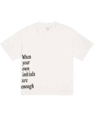 Bottega Veneta Pima Cotton Print T-Shirt - White