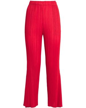 Pleats Please Issey Miyake Ole Flared Trousers