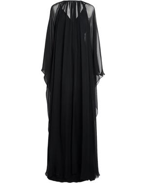 Zuhair Murad Silk Kaftan Gown - Black