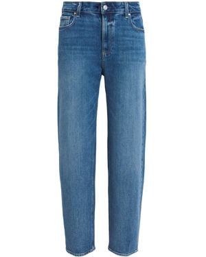 PAIGE Stretch-Denim Alexis Wide-Leg Jeans - Blue