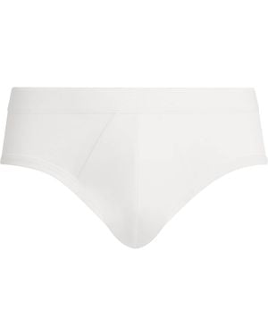 Zimmerli of Switzerland Sea Island Cotton Briefs - White