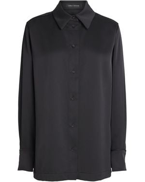 Camilla & Marc Satin Ground Shirt - Black