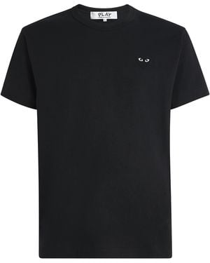 COMME DES GARÇONS PLAY Heart Logo T-Shirt - Black