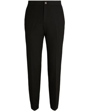 Sandro Stretch Jersey Trousers - Black