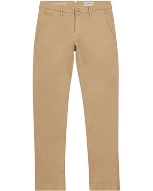 Jacob Cohen Stretch-Cotton Bobby Slim Chinos - Natural