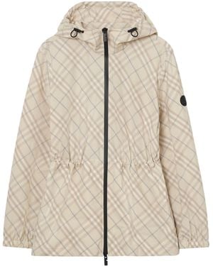 Burberry Check Whitstable Jacket - Natural