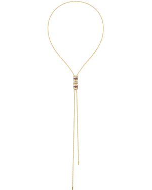 Boucheron And Diamond Quatre Classique Tie Necklace - White