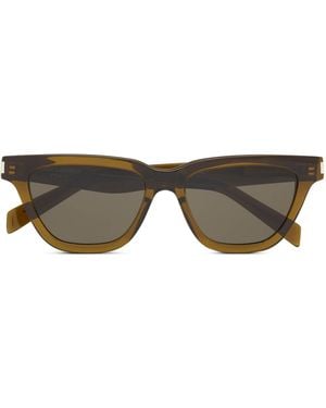 Saint Laurent Acetate Sl 462 Sulpice Sunglasses - Brown