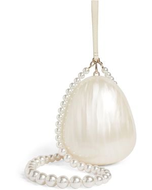 Simone Rocha Large Egg Cross-body Bag - White