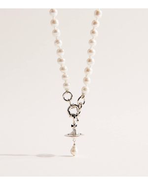 Vivienne Westwood Aleksa Pendant Necklace - Natural