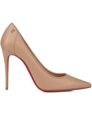 Christian Louboutin Sporty Kate Nappa Leather Pumps 100 - Pink