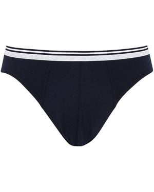 Zimmerli of Switzerland Pure Comfort Briefs - Blue