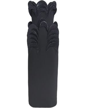 Maticevski Sequin Glint Midi Dress - Black