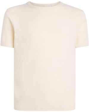 sunflower Organic Cotton Jagger Waffle T-Shirt - White