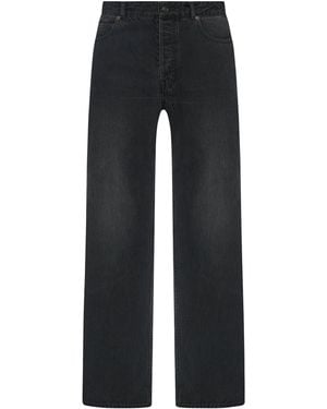 The Row Tarino Cotton Jeans - Black