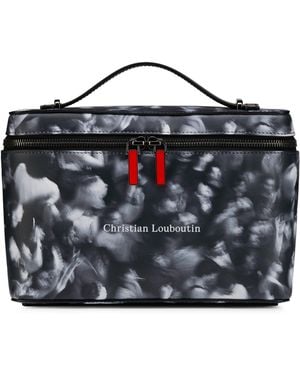 Christian Louboutin Tactical Calfskin Cross-Body Bag - Black