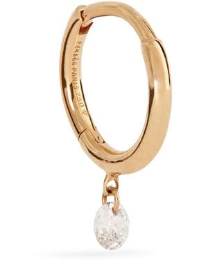 PERSÉE And Diamond Danaé Single Huggie Earring - Metallic