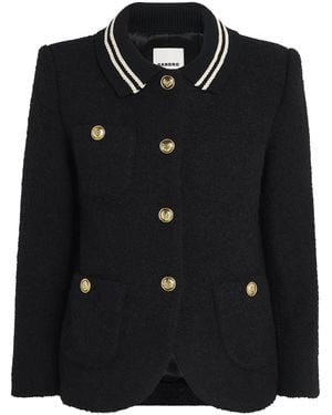 Sandro Tweed Jacket - Black