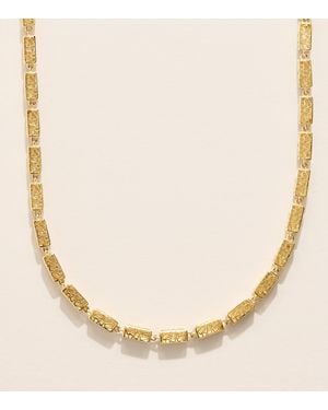 Suzanne Kalan Block-Chain Pendant Necklace - Natural