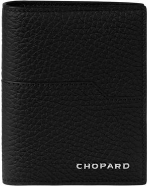 Chopard Leather Heritage Card Holder - Black