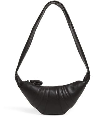 Lemaire Small Nappa Leather Croissant Bag - Black