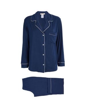 Eberjey Gisele Pyjama Set - Blue