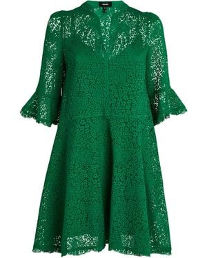 ME+EM Me+em Lace Mini Dress - Green