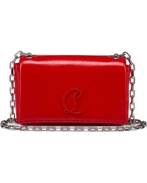 Christian Louboutin Loubi54 Soft Pouch Cross-Body Bag - Red
