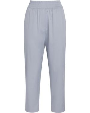 Eleventy Cropped Pants - Blue