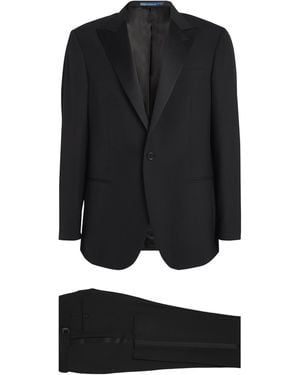 Polo Ralph Lauren Wool Peak-Lapel Tuxedo - Black
