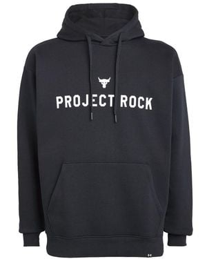 Under Armour Project Rock Icon Fleece Hoodie - Blue