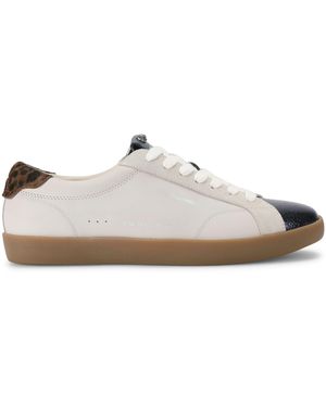 Kurt Geiger Leather Strand Trainer - White