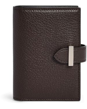 dunhill Small Leather Alfred Business Card Case - Black