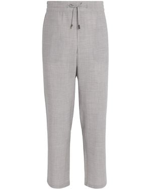 Colombo Cashmere Fleece Pants - Gray