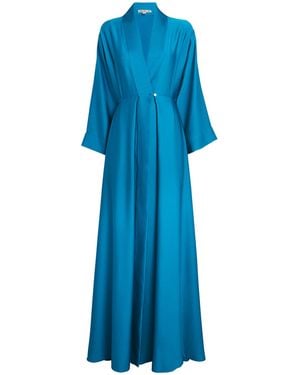 Edeline Lee Crinkle Koryeo Gown - Blue