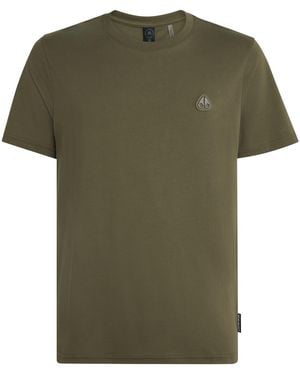 Moose Knuckles Cotton Crescent T-Shirt - Green
