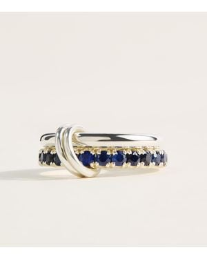 Spinelli Kilcollin Sterling And Sapphire Enzo Ring - Metallic