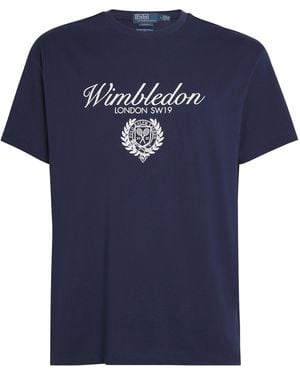 Polo Ralph Lauren X Wimbledon Printed T-Shirt - Blue