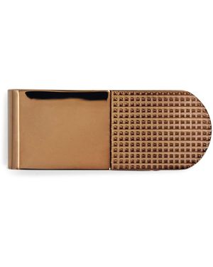 Giorgio Armani Bronze-Plated Sterling Money Clip - Brown