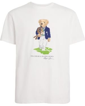 Ralph Lauren X Wimbledon Bear T-Shirt - White