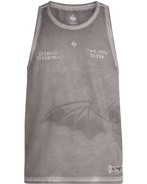 REPRESENT 247 X Avenged Sevenfold Graphic Tank Top - Gray