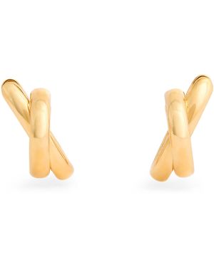 Eva Fehren Axis Hoop Earrings - Natural