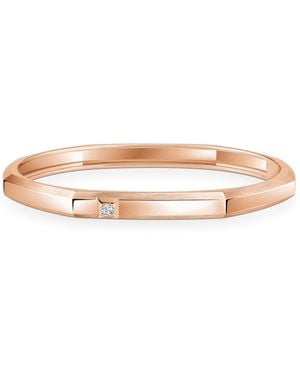 Messika Moderniste Medium And Diamond Bangle - Natural