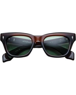 Jacques Marie Mage Acetate Dealan Sunglasses - Black