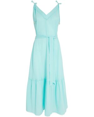 Heidi Klein Organic Cotton Maxi Dress - Blue