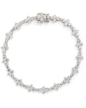 Anita Ko And Diamond Vivi Tennis Bracelet - White
