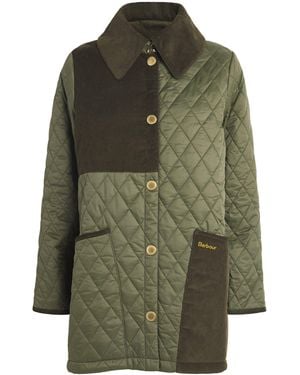 Barbour Quilted Reeth Coat - Green