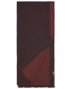 Colombo Cashmere-Silk Scarf - Brown