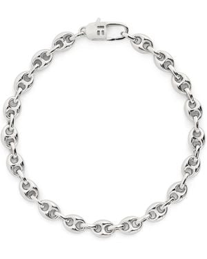 Tateossian Sterling Marine Link Chain Bracelet - Metallic